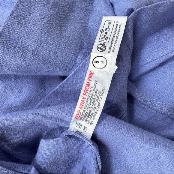 NWT Free People Lovey Maxi Dress Long Crochet Lace Summer Spring Purple Cotton - Picture 7 of 14